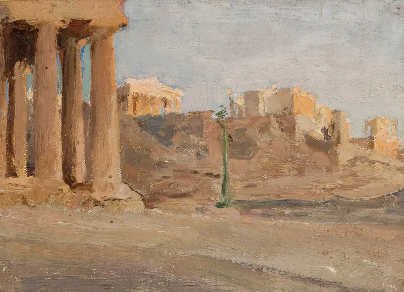 Aten – Akropolis. Från resan till Grekland av Jan Ciągliński