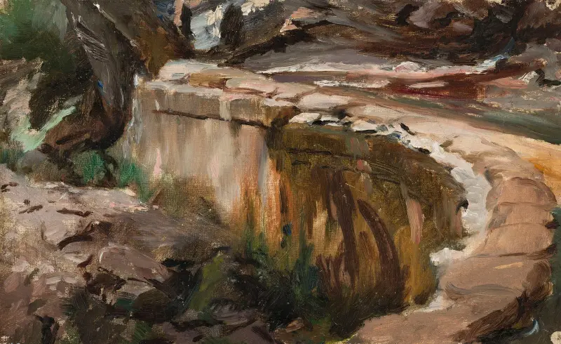 Bruderschaftsfriedhof in Sewastopol. Von der Reise zur Krim von Jan Ciągliński