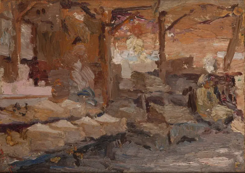 Bursa (Rosiga såpmarknaden) av Jan Ciągliński