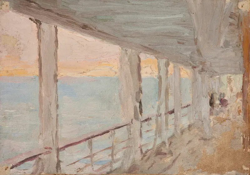 Corinth (On Board the Bohemia) av Jan Ciągliński