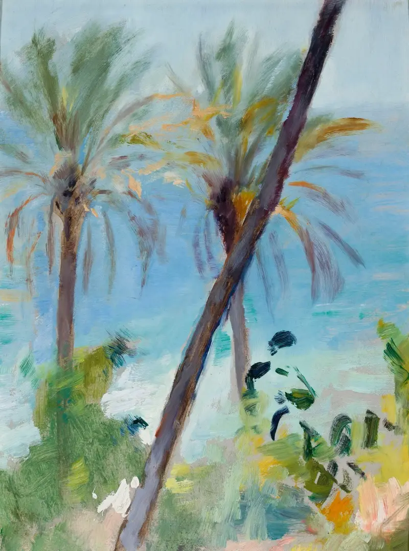 Giardino Garnier – Bordighera. Från resan till Italien av Jan Ciągliński