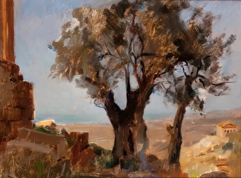 Girgenti (Trees) av Jan Ciągliński