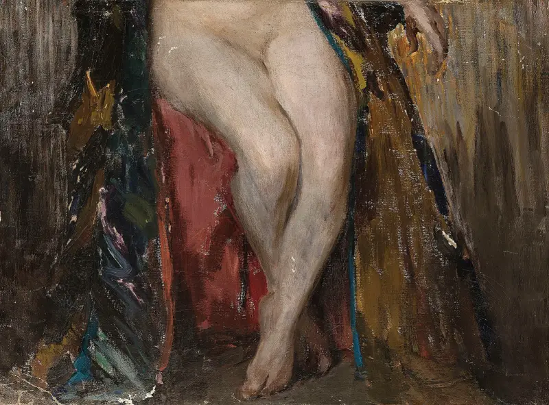 Lust – kvinnlig nakenstudie av Jan Ciągliński