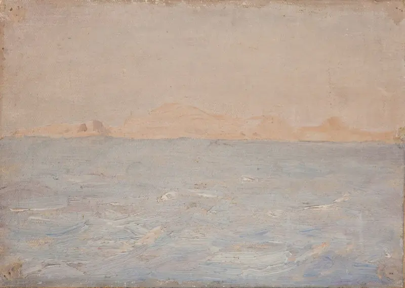 Malta (Vy från ett fartyg) av Jan Ciągliński