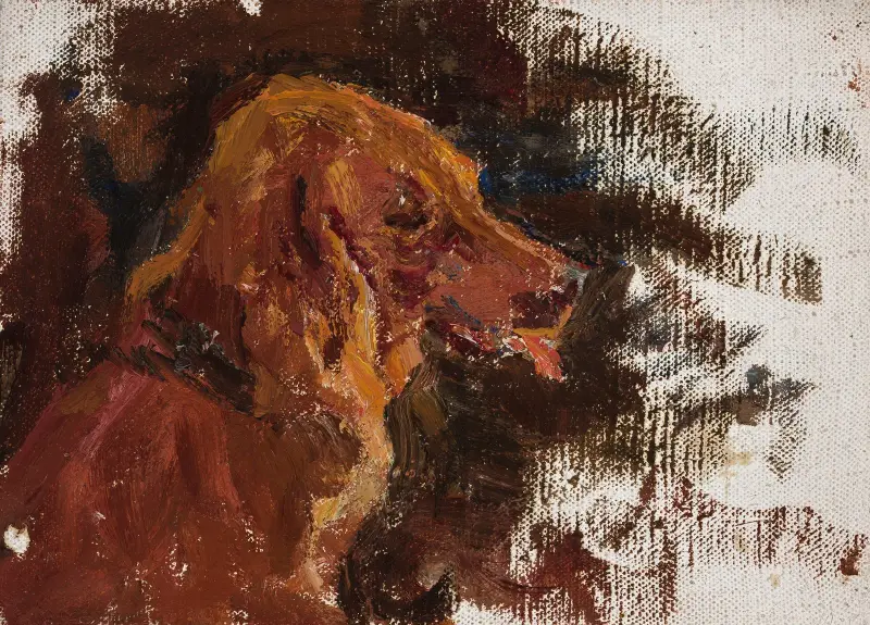 Maryino – Hundekopfstudie für „Porträt des Fürsten Golitsyn“ von Jan Ciągliński