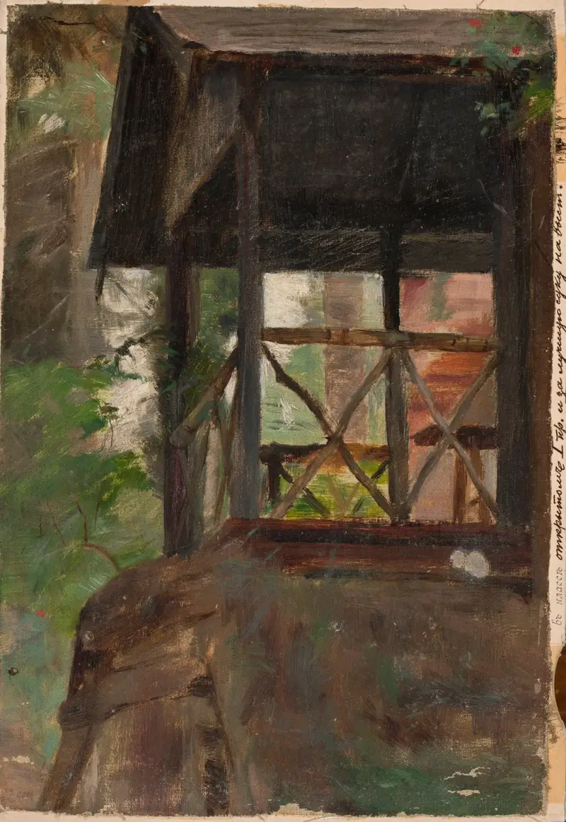 Starożyłowska. Study from the northern side av Jan Ciągliński
