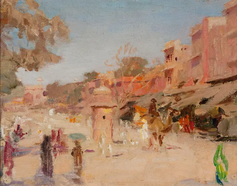 Gata i Jaipur. Från resan till Indien av Jan Ciągliński