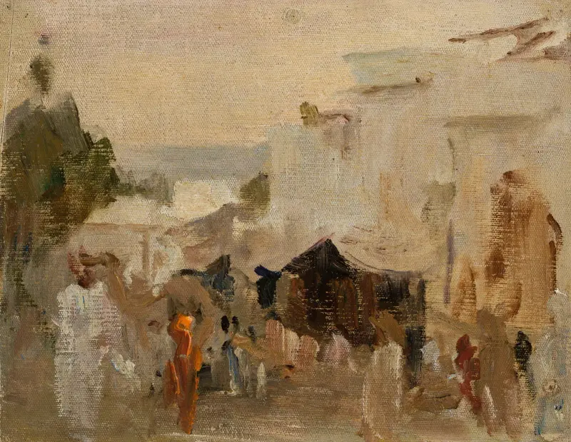 Gata i Udaipur. Från resan till Indien av Jan Ciągliński
