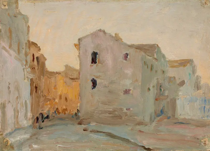 Syrakusa (arkitektoniskt fragment) av Jan Ciągliński