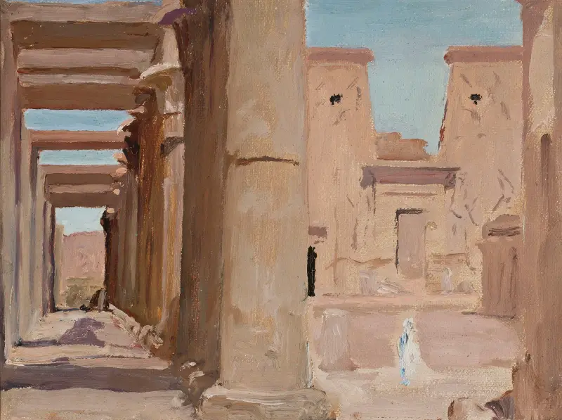 Tempel. Från resan till Egypten 2 av Jan Ciągliński