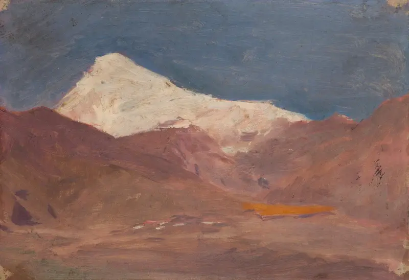 Kaukasus (Kazbekberget) av Jan Ciągliński
