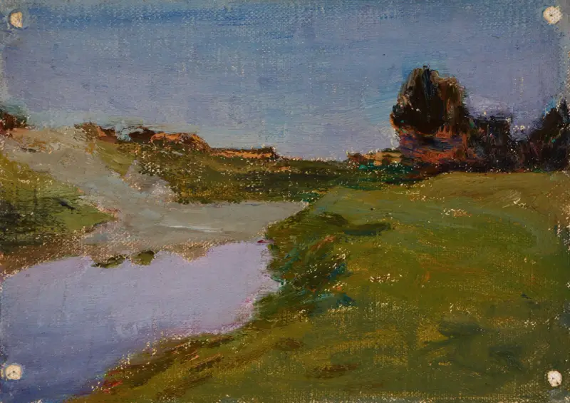 Den ljusa natten (Usjakovkafloden) av Jan Ciągliński