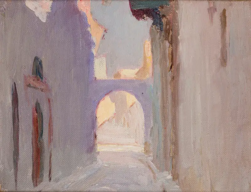 Tunis (ulice), 1909, Jan Ciągliński