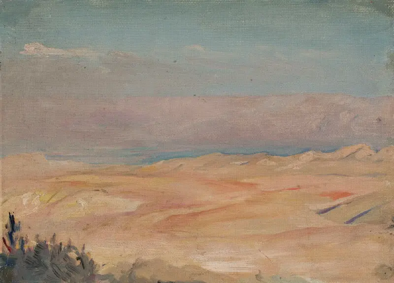 Blick vom Ölberg. Von der Reise nach Palästina von Jan Ciągliński
