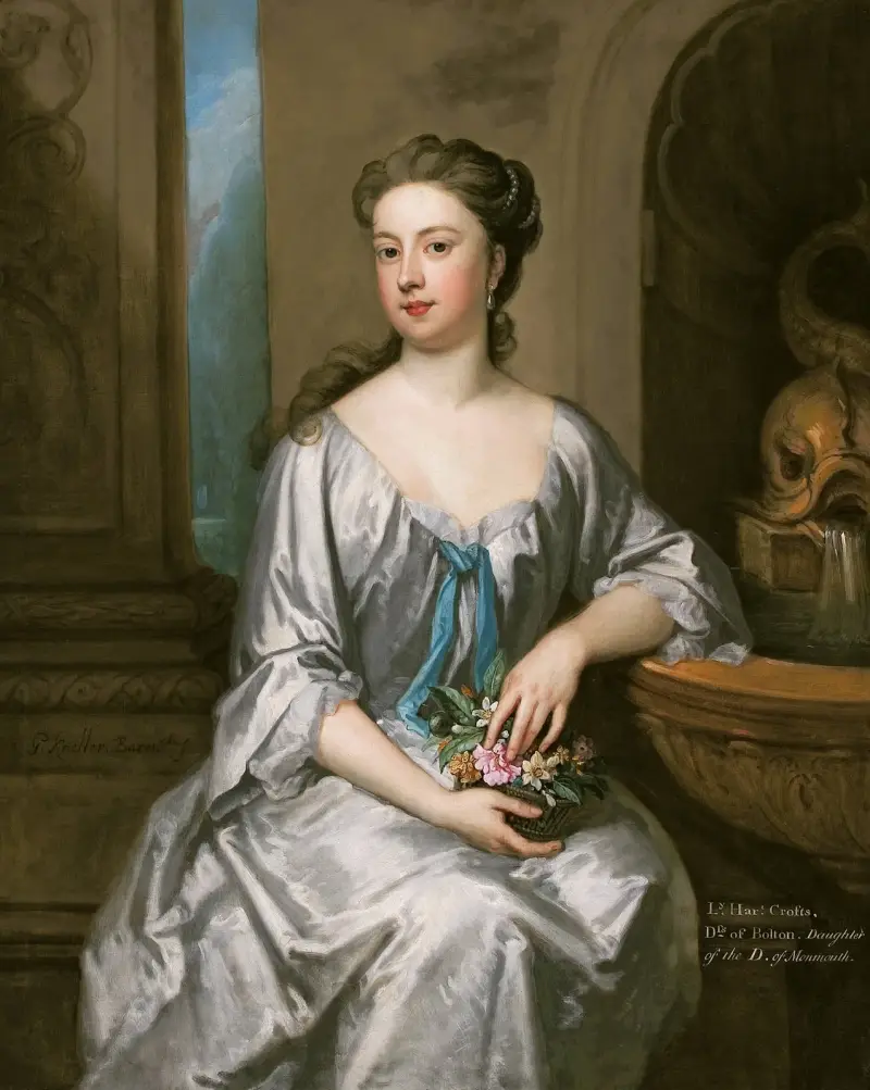 Lady Henrietta Crofts, Duchess of Bolton av Sir Godfrey Kneller