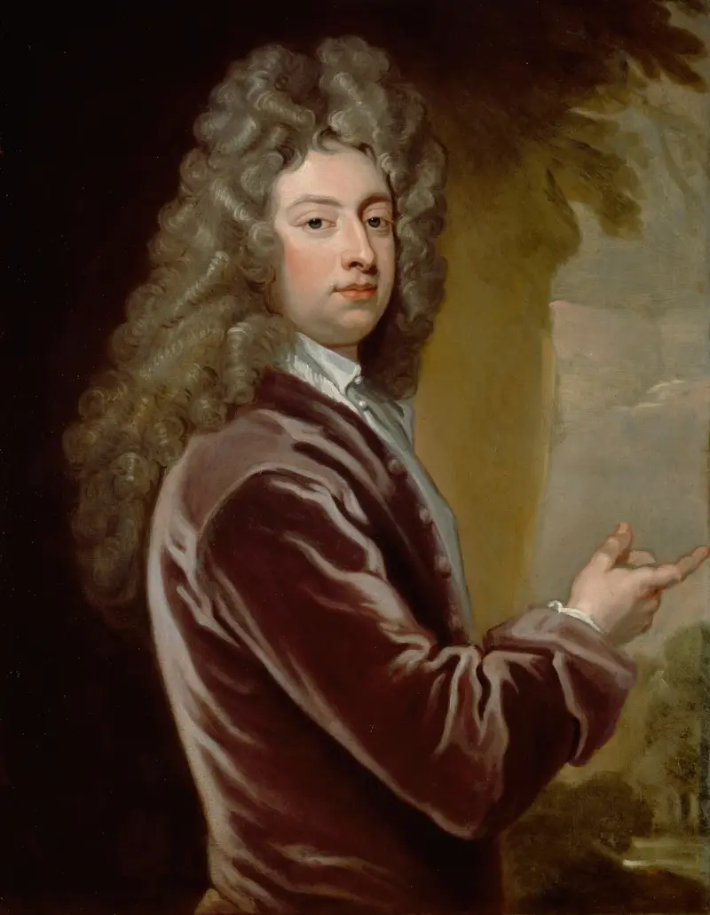 Portrait of William Congreve av Sir Godfrey Kneller