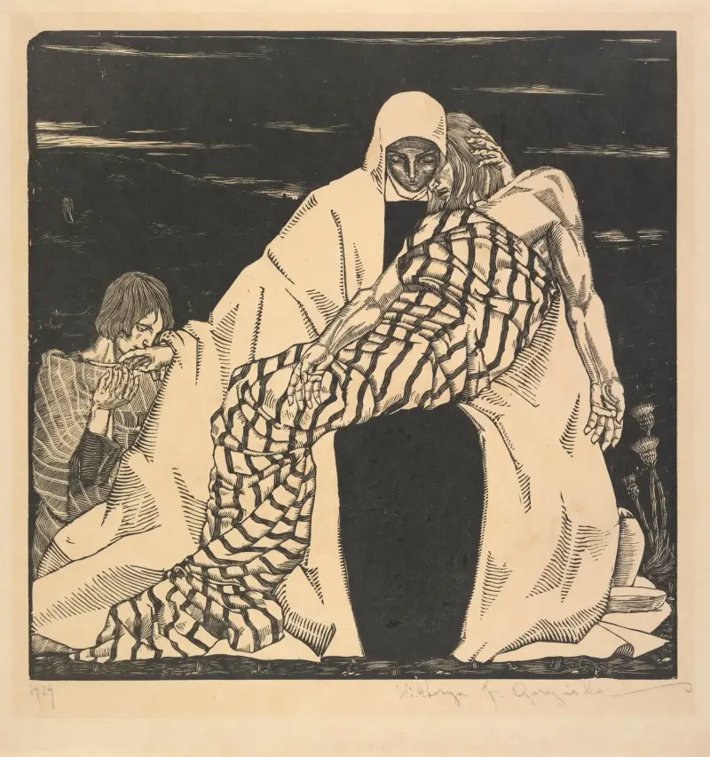 Pietà von Wiktoria Goryńska