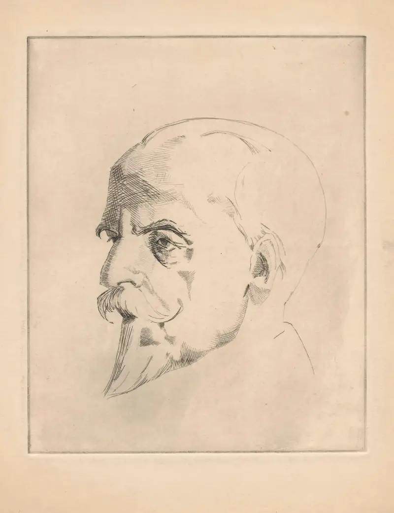 Portret mężczyzny, 1924 – nr 1 av Wiktoria Goryńska
