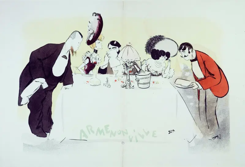 Armenonville von Georges Goursat (Sem)
