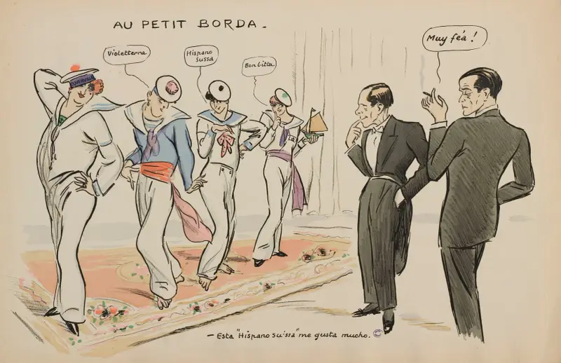 Au petit Borda av Georges Goursat (Sem)