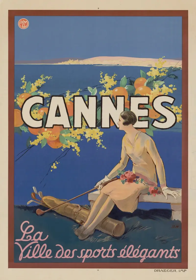 Cannes – de eleganta sporternas stad av Georges Goursat (Sem)