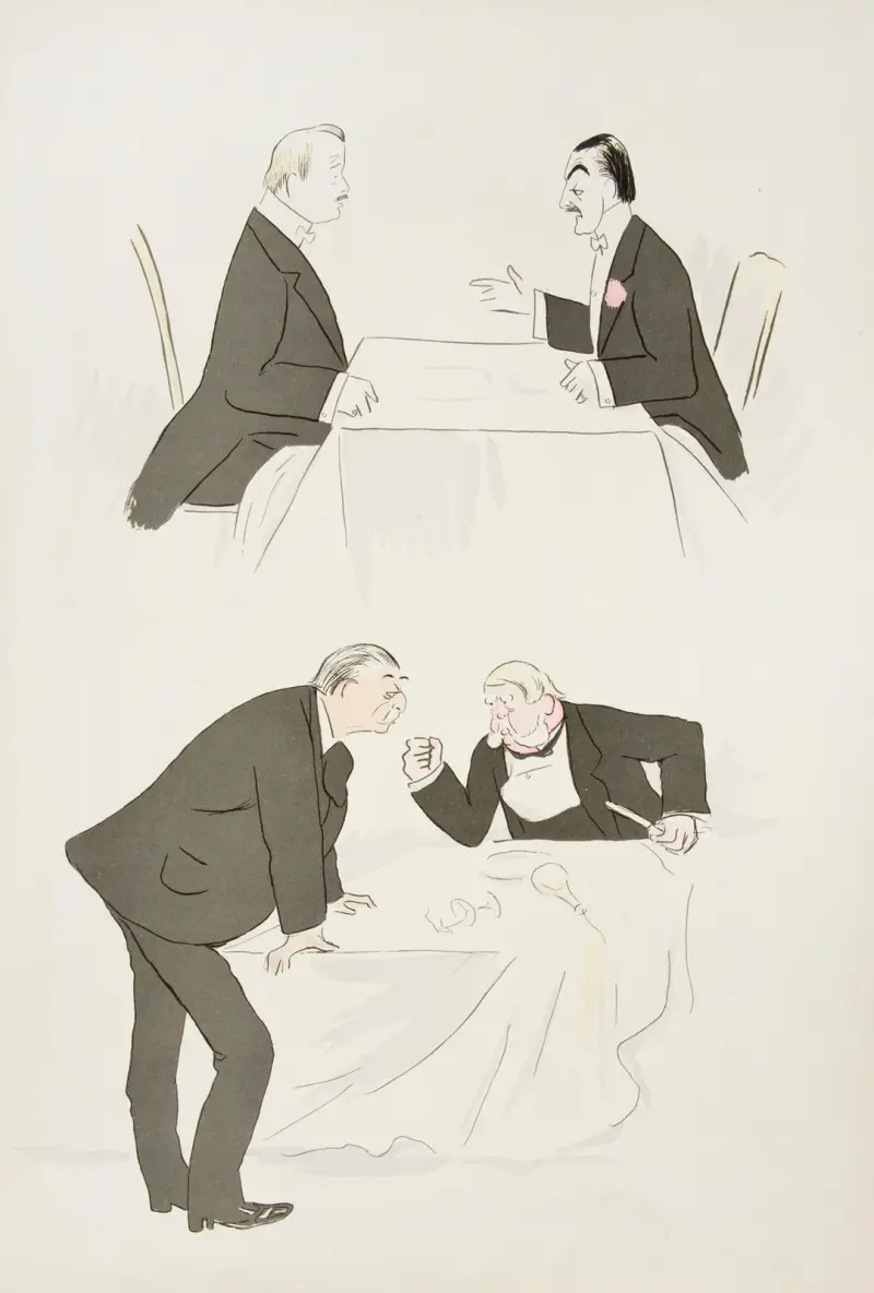 Chez Voisin. av Georges Goursat (Sem)