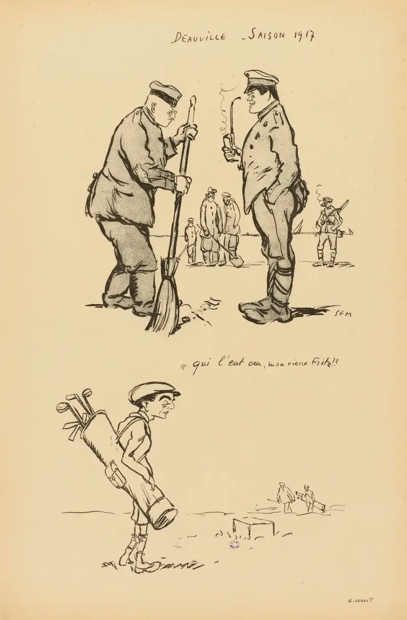 Deauville – Sezon 1917, Georges Goursat (Sem)