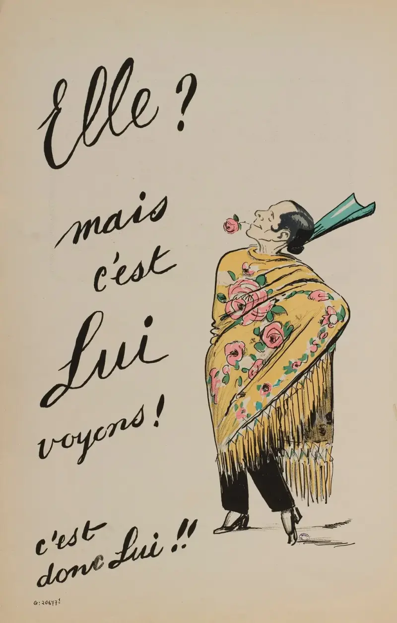 Elle av Georges Goursat (Sem)