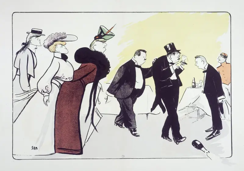 Utkastad från Maxim’s av Georges Goursat (Sem)