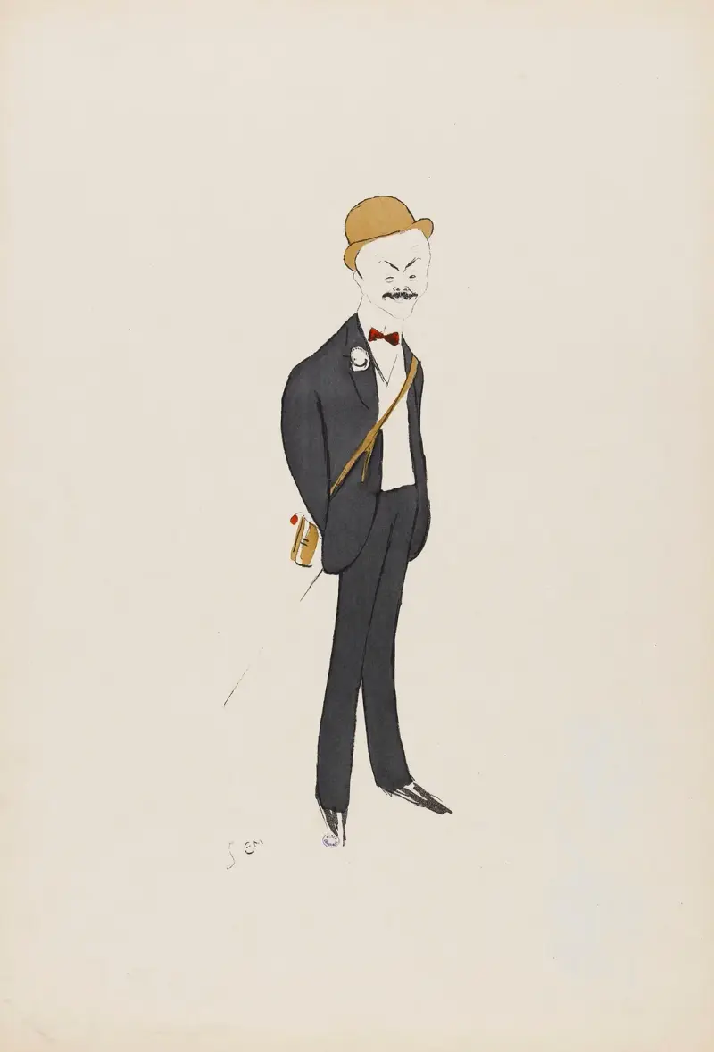 Fernand Charron av Georges Goursat (Sem)