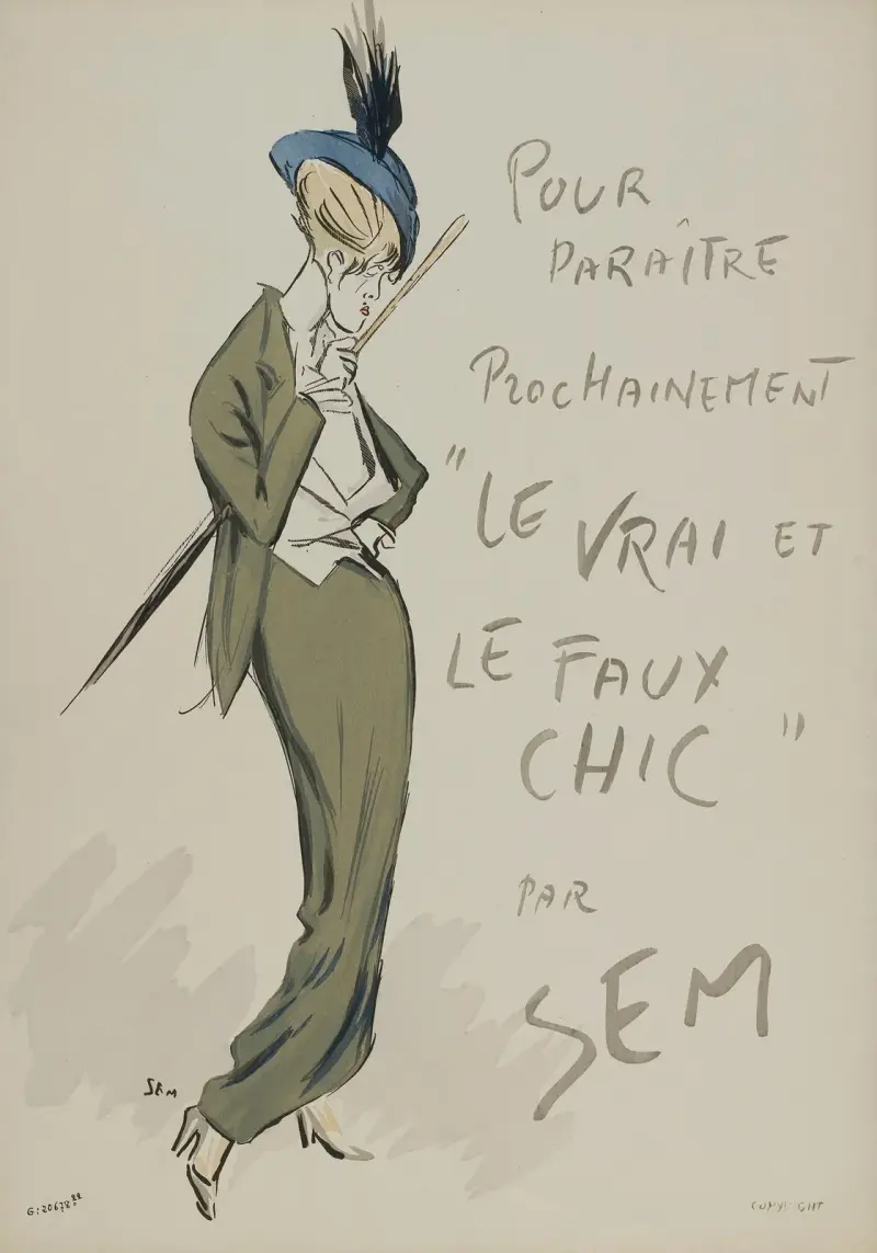 Jacqueline Forzane av Georges Goursat (Sem)