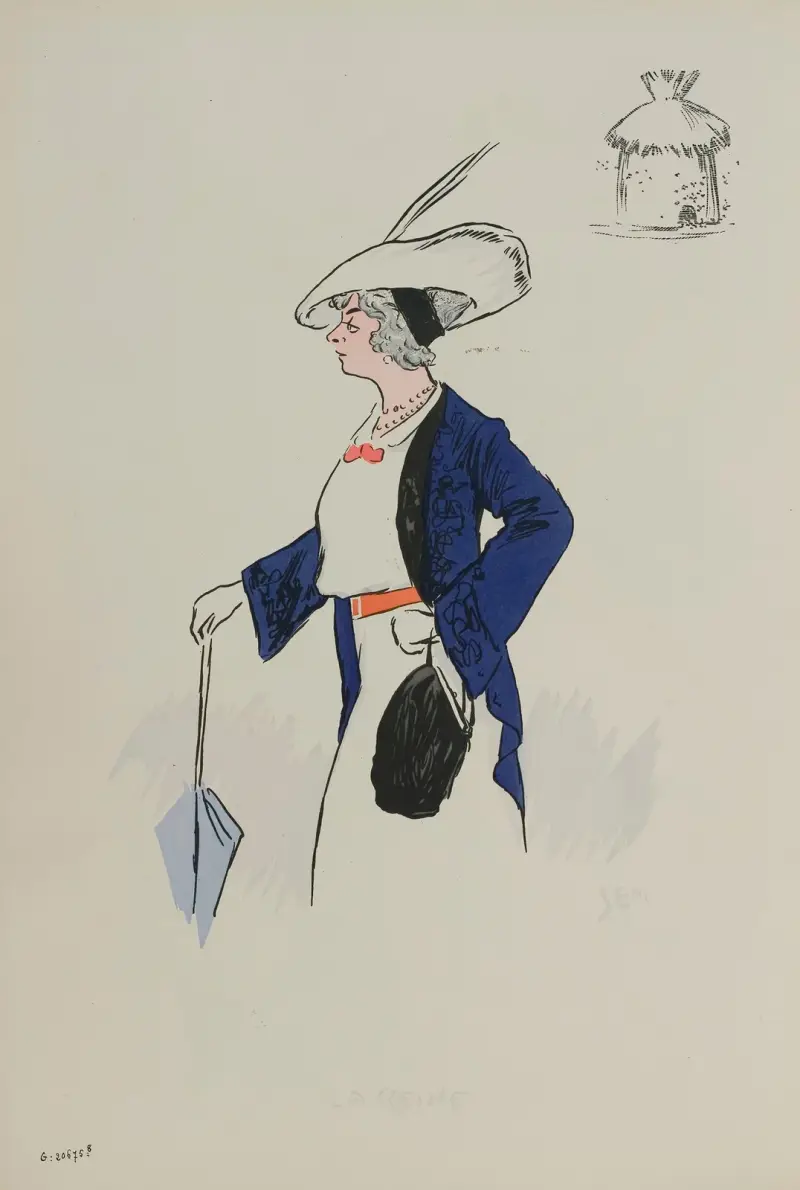 La Reine av Georges Goursat (Sem)