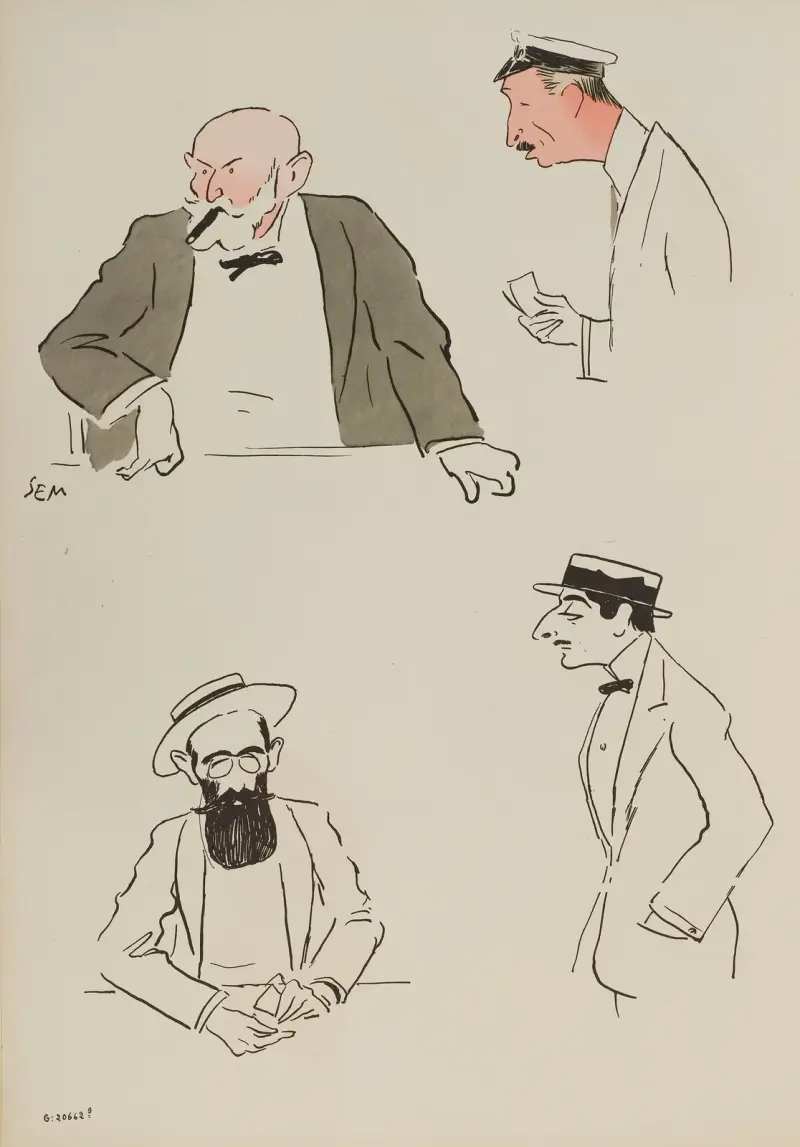 Landau, D. Rochereau, Leonino, Letellier av Georges Goursat (Sem)