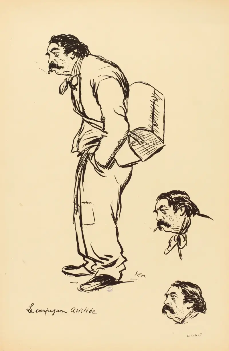 Följeslagaren Aristide av Georges Goursat (Sem)