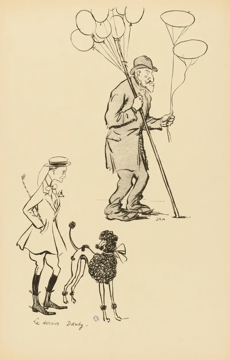 Den siste dandyn av Georges Goursat (Sem)