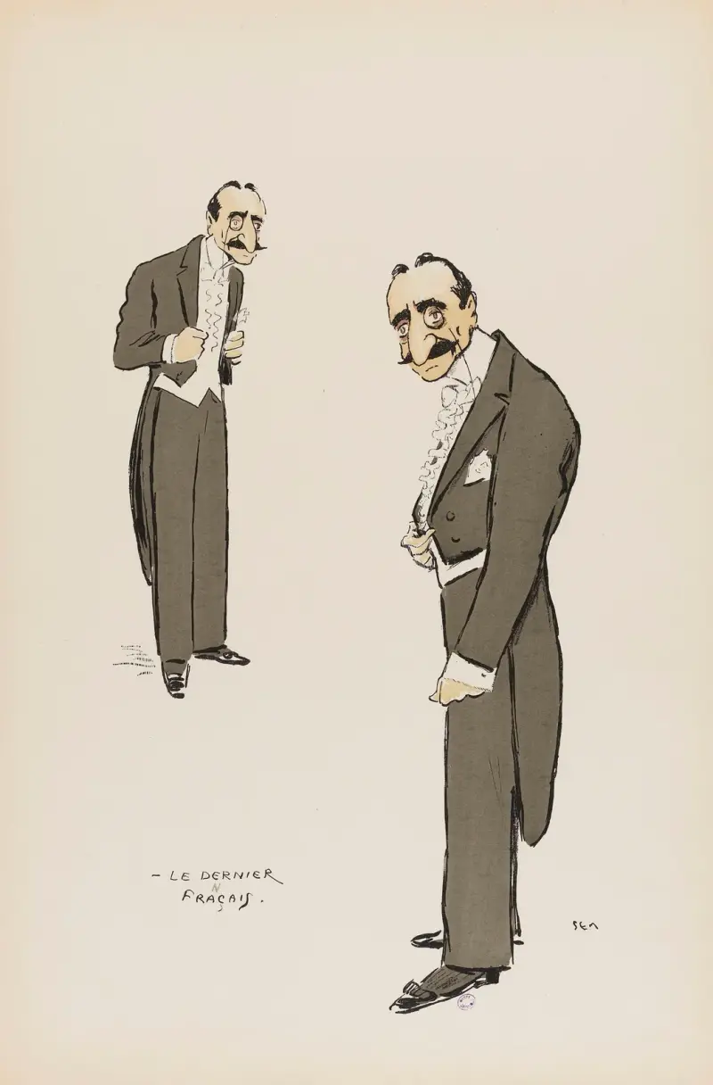 Den siste fransmannen av Georges Goursat (Sem)