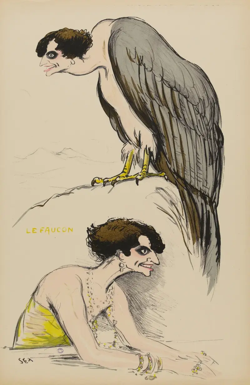 Falken av Georges Goursat (Sem)