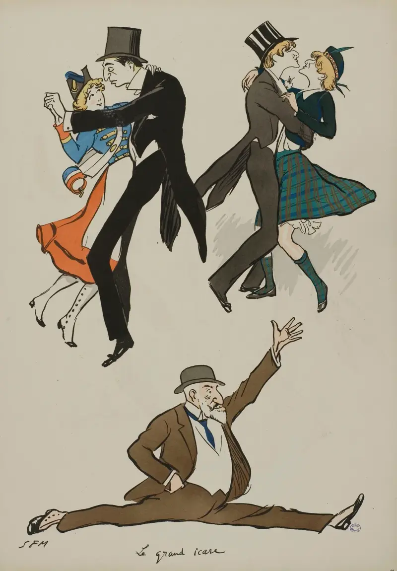 Le grand icare (Den store Ikaros); H Bernstein, M Rostand, Deutch de la Meurthe av Georges Goursat (Sem)