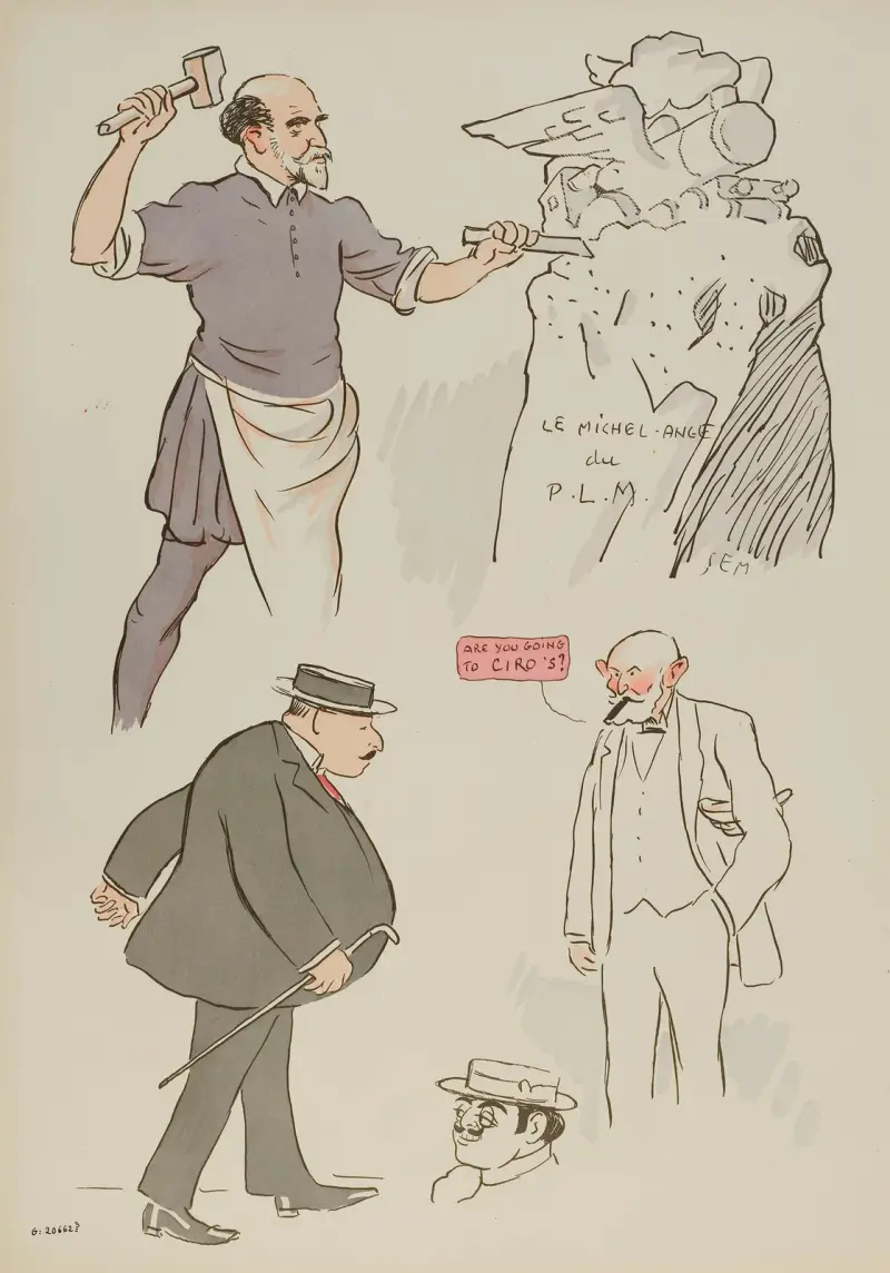 Le Michel-Ange du P.L.M av Georges Goursat (Sem)