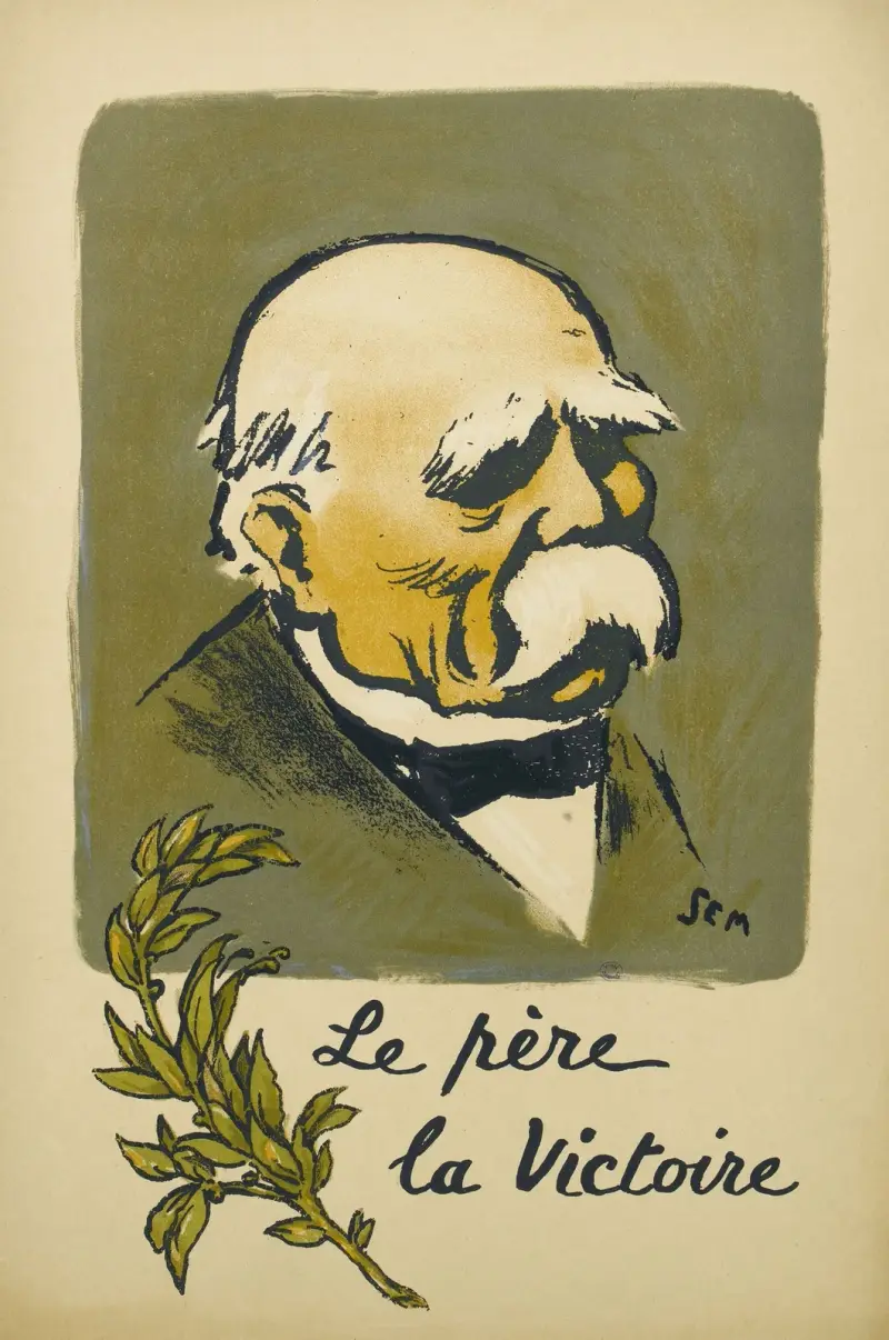 Le père la Victoire av Georges Goursat (Sem)