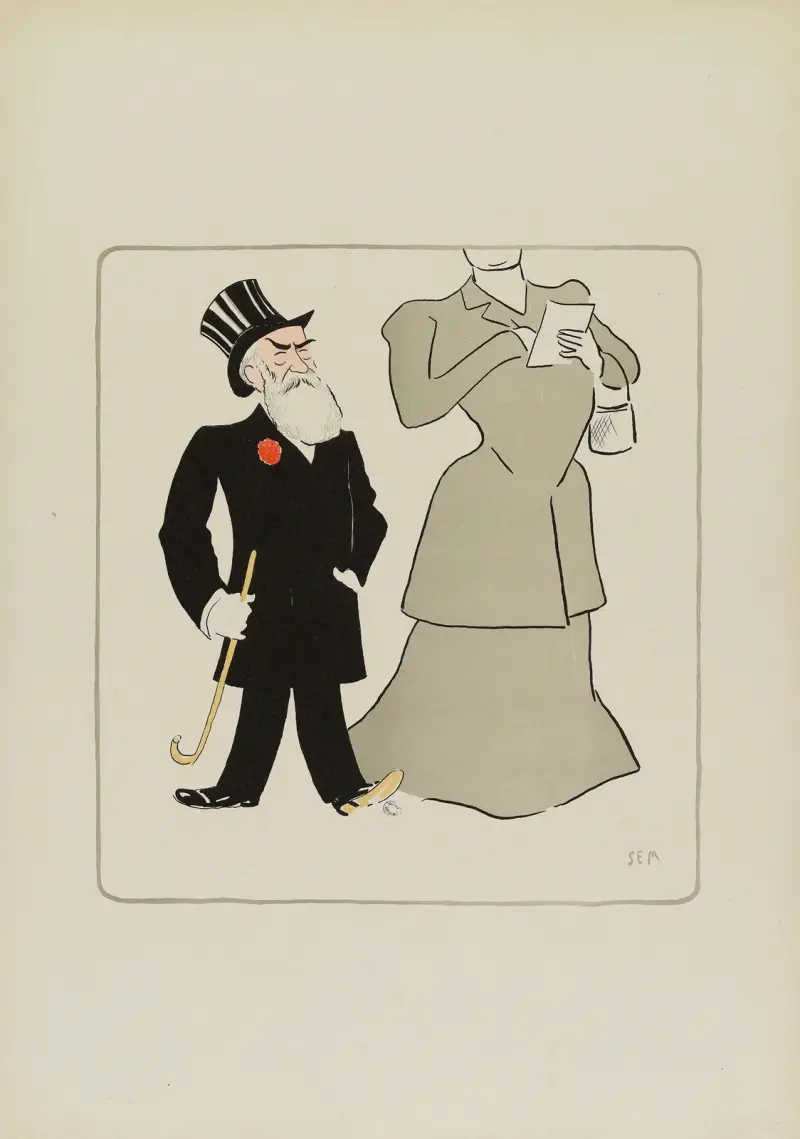 M. et Mme Clasens av Georges Goursat (Sem)