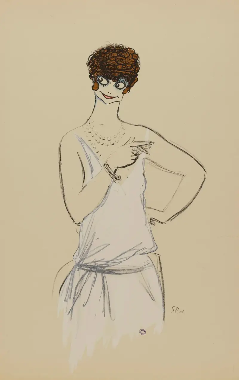 Maud Loty av Georges Goursat (Sem)