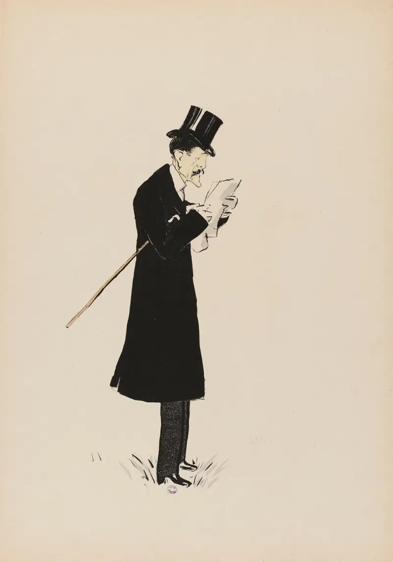 Monsieur Adolphe Abeille av Georges Goursat (Sem)