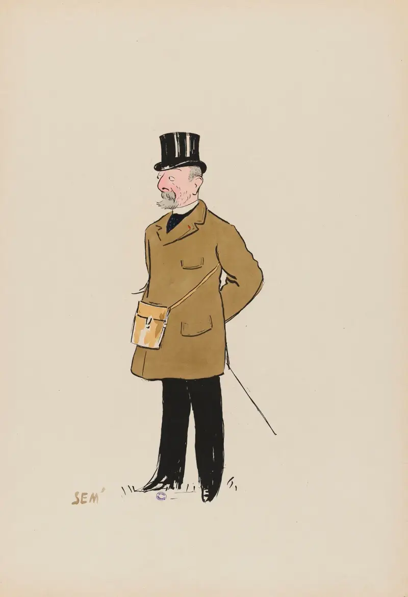 Monsieur Edmond Blanc av Georges Goursat (Sem)