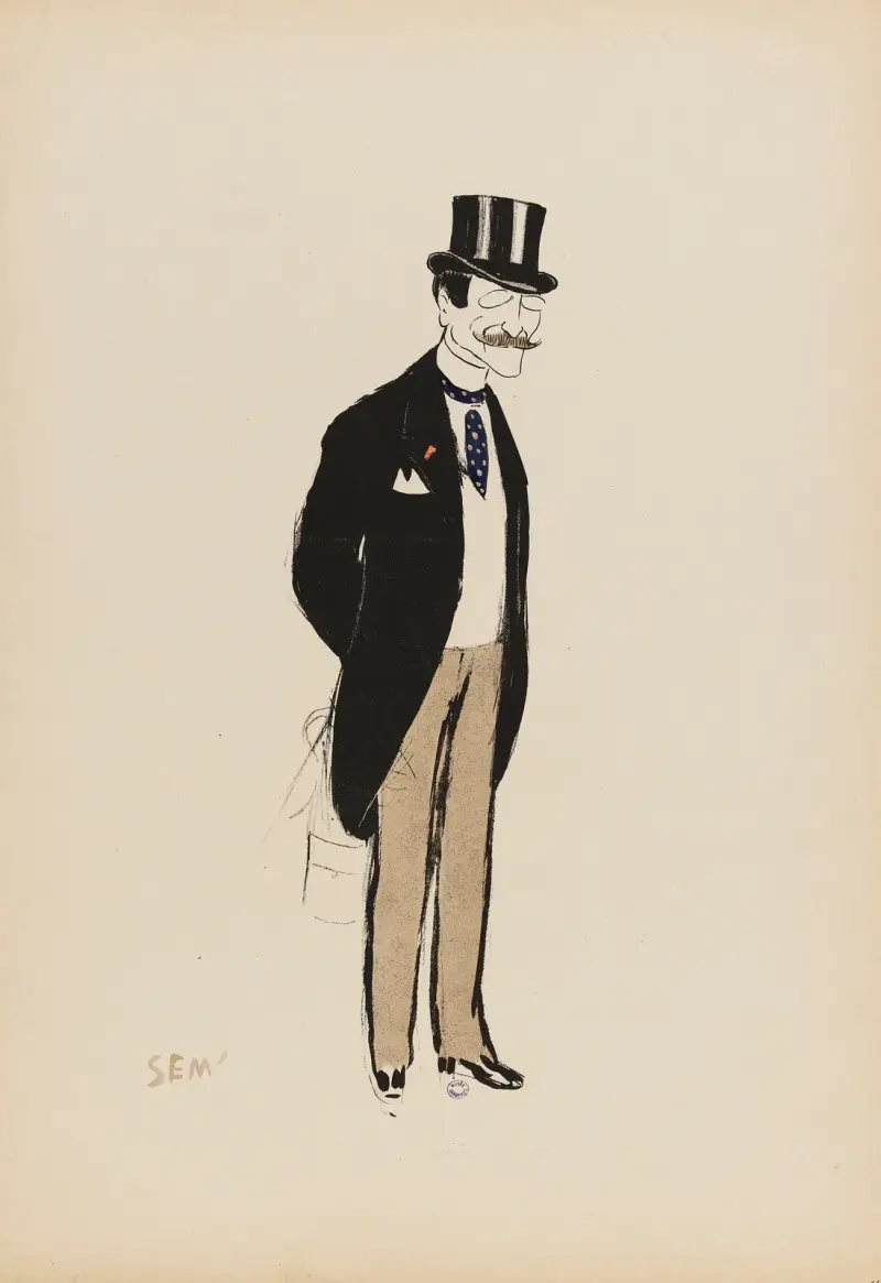 Monsieur Edmond Veil-Picard av Georges Goursat (Sem)