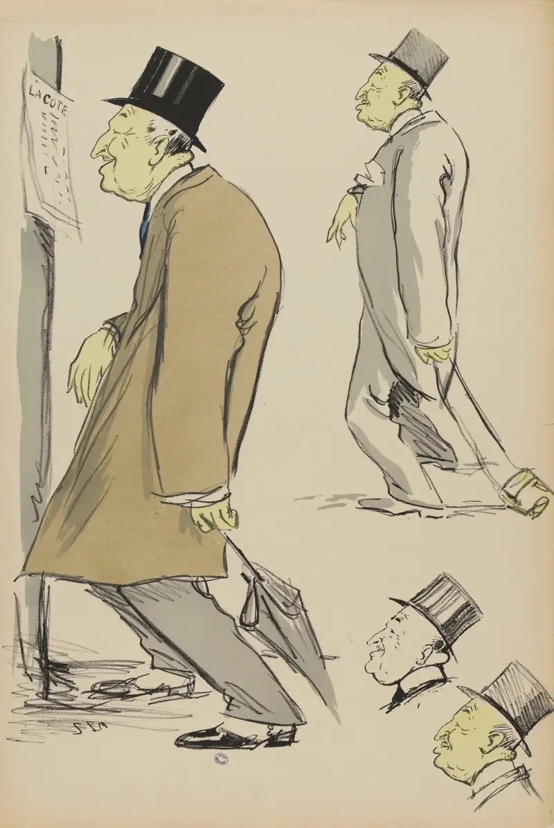 Monsieur Marghiloman av Georges Goursat (Sem)