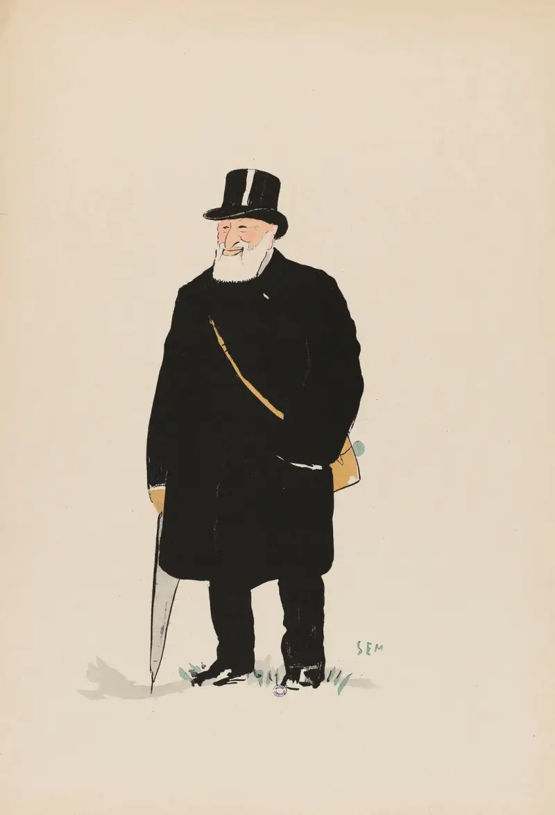Monsieur Paul Aumont av Georges Goursat (Sem)