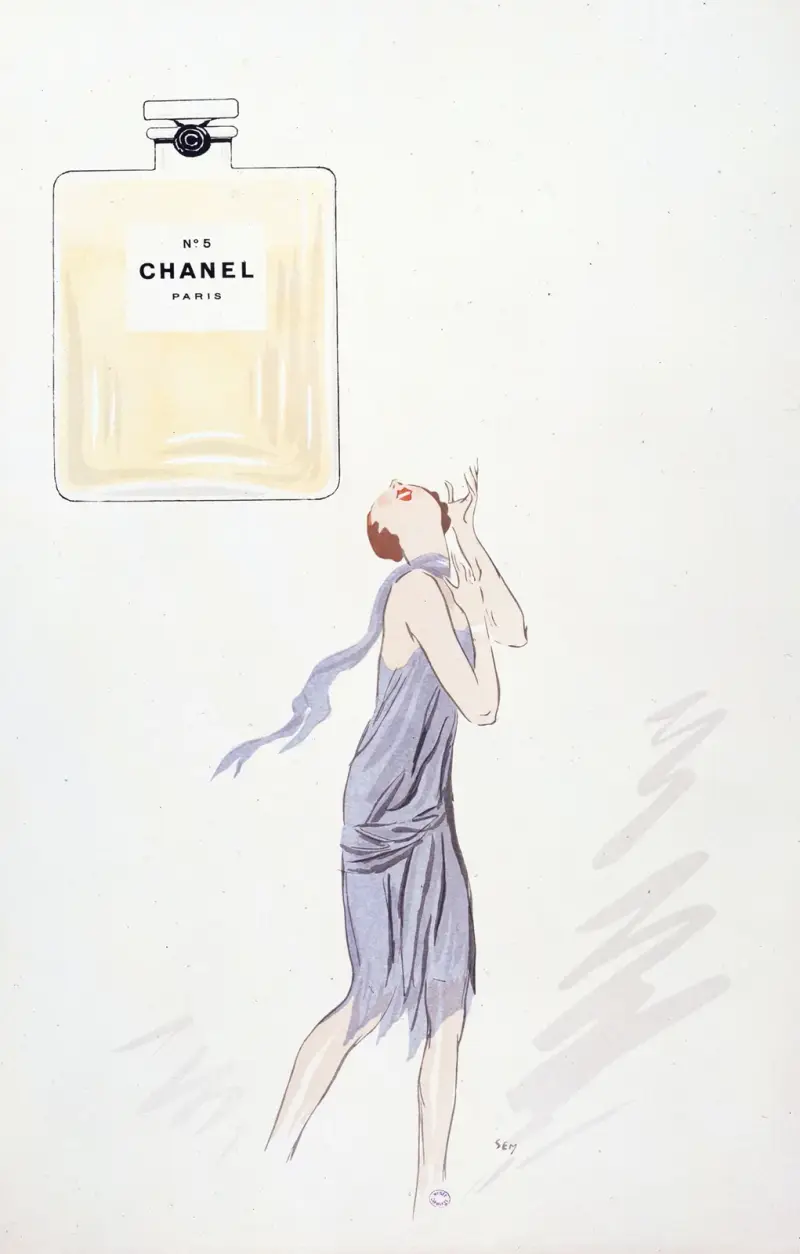 N°5 Chanel Paris av Georges Goursat (Sem)