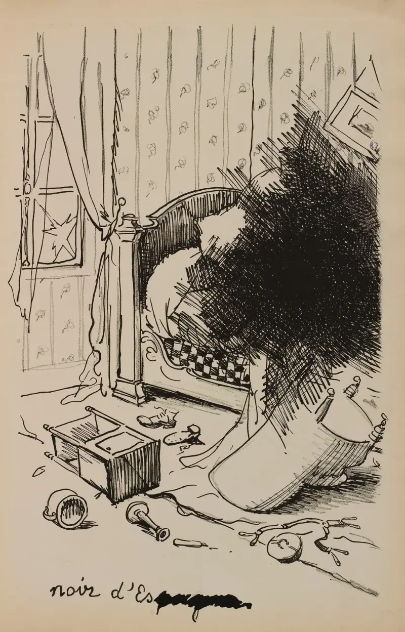 Noir d’Espagne av Georges Goursat (Sem)