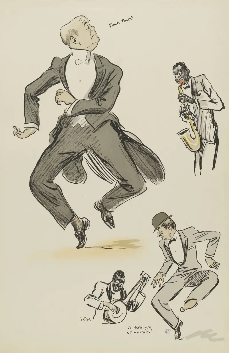 Si Alphonse le voyait! av Georges Goursat (Sem)